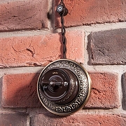 Провод электропитания Werkel Ретро 2х2,5 (коричневый) W6452314 цвет Коричневый-1