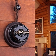 Провод электропитания Werkel Ретро 2х1,5 (коричневый) W6452514 цвет Коричневый-1