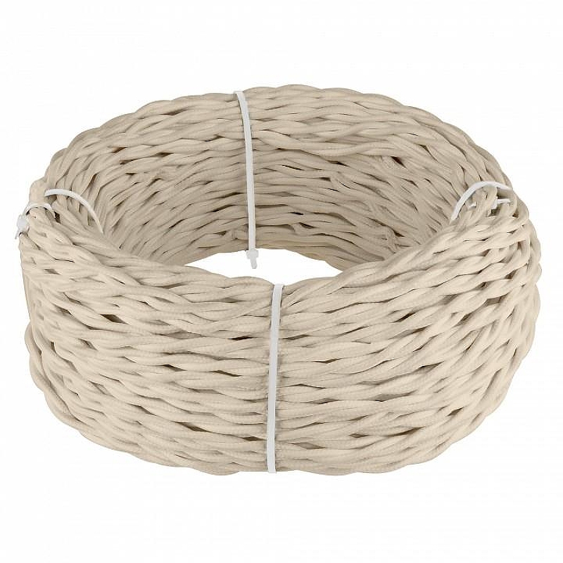 Провод электропитания Werkel Ретро 3х2,5 (песочный) W6453346 