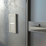 Выключатель одноклавишный с подсветкой без рамки Werkel дымчатый W4513641 цвет Серый-2