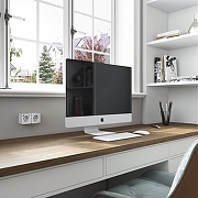 Розетка с заземлением и со шторками и USB Werkel Gallant (белая) W5071701 цвет Белый-2