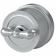 Выключатель на 4 положения Werkel Ретро (матовый хром) WL19-01-05 цвет Серый