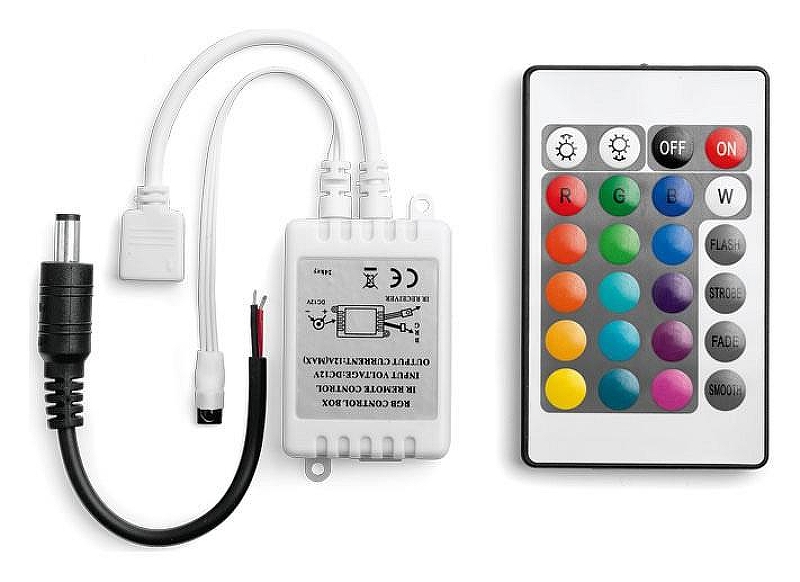 Контроллер-регулятор цвета RGB с пультом ДУ Wolta WLC-CP/03 