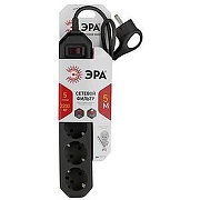 Сетевой фильтр Эра USF-5es-5m-B Б0019737 цвет Черный-1