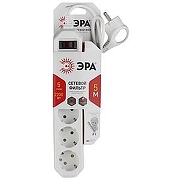 Сетевой фильтр Эра USF-5es-5m-W Б0019738 цвет Белый-1