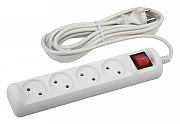 Сетевой фильтр Эра U-4s-5m-2x1 Б0044054 цвет Белый