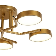 Люстра Escada Starlight 10273/5LED цвет плафона/подвески Белый, цвет арматуры Бежевый-1