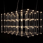 Люстра O-LUCE Cosmic ячейка 20 х 20 см 1094411-7 цвет хром