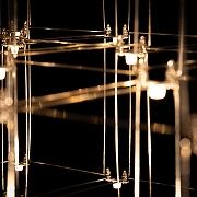 Люстра O-LUCE Cosmic ячейка 20 х 20 см 1094411-8 цвет золото-2