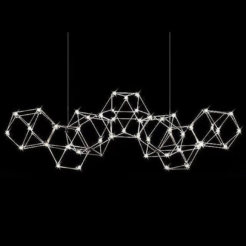 Люстра O-LUCE Bjork в линию без вставок 10964-2 