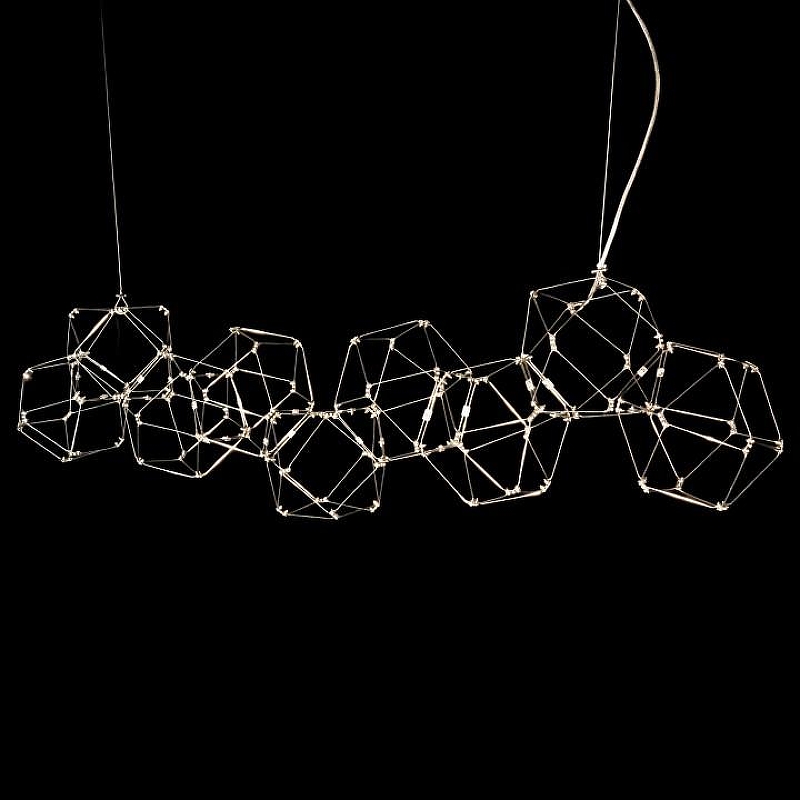 Люстра O-LUCE Bjork в линию без вставок 10964-3 