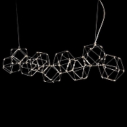 Люстра O-LUCE Bjork в линию без вставок 10964-3 цвет хром