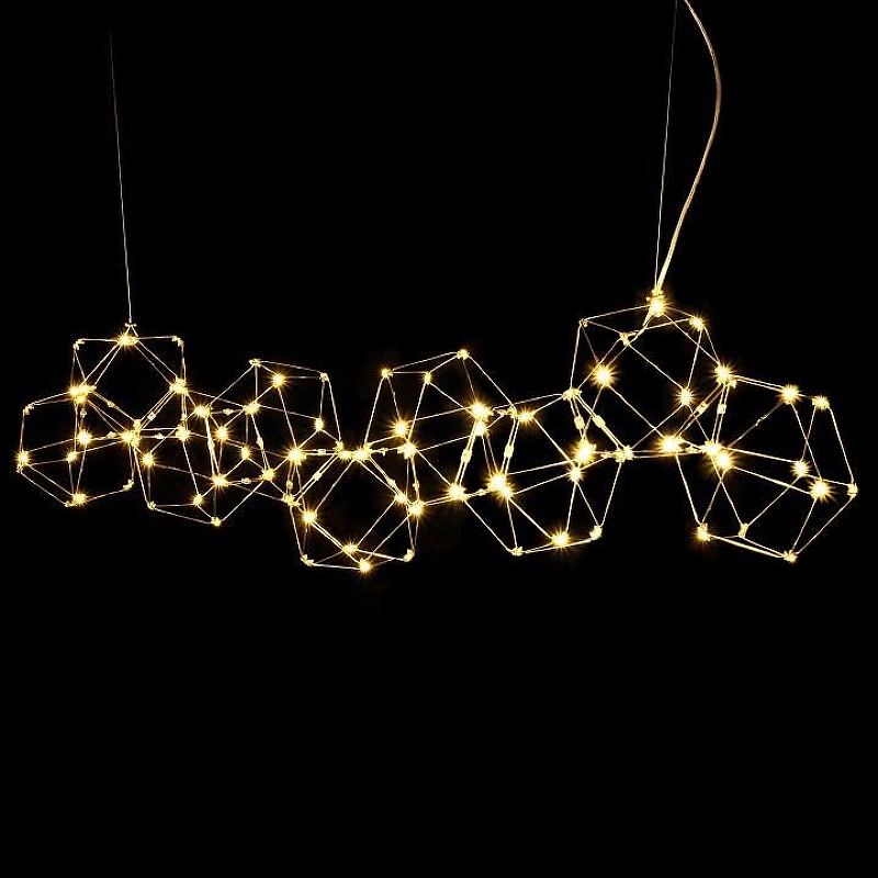 Люстра O-LUCE Bjork в линию без вставок 10964-5 