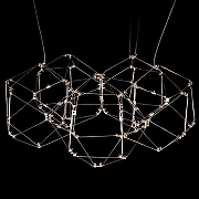 Люстра O-LUCE Bjork круглая без вставок 11810-0 цвет хром