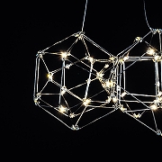 Люстра O-LUCE Bjork круглая без вставок 11810-1 цвет хром-2