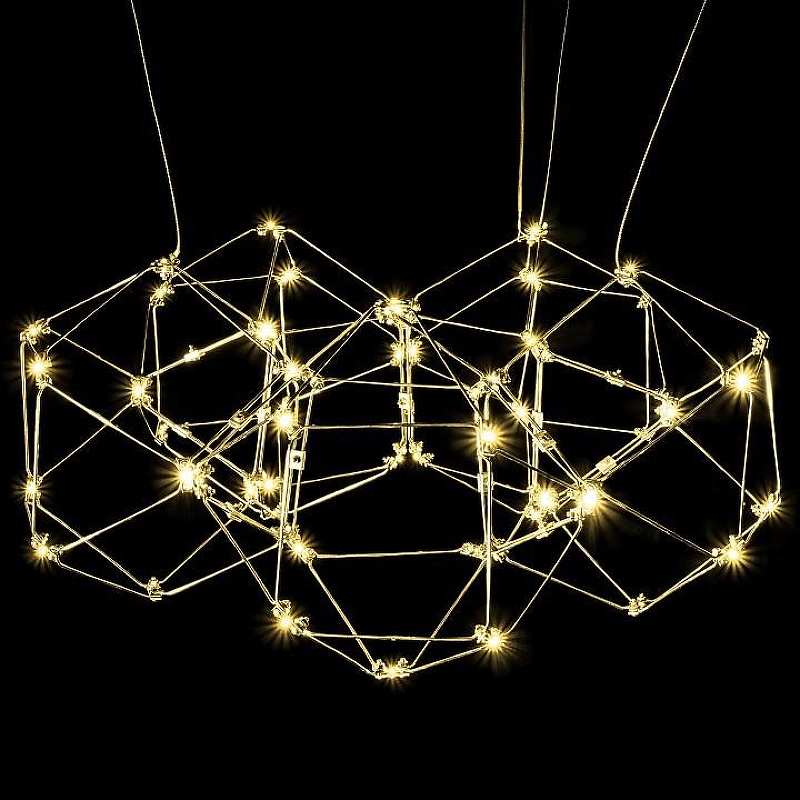 Люстра O-LUCE Bjork круглая без вставок 11810-3 