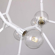 Люстра на штанге Favourite Electron 1755-6P цвет белый-1