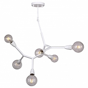 Люстра на штанге Favourite Electron 1755-6P цвет арматуры Белый