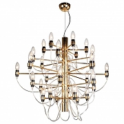 Люстра Favourite Golem 1893-30P цвет золото, черный-1