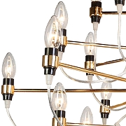 Люстра Favourite Golem 1893-30P цвет золото, черный-2