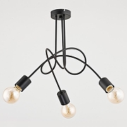 Люстра на штанге Adilux Tango Black 23173 цвет арматуры Черный