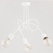 Люстра на штанге Adilux Tango White 23613 цвет арматуры Белый