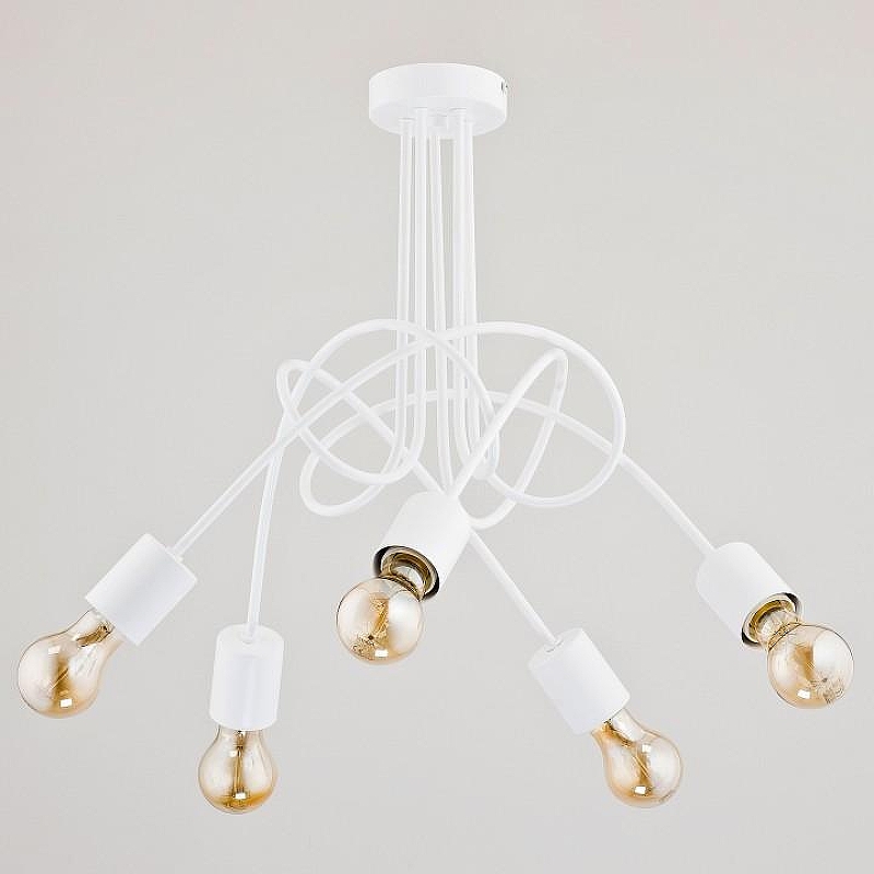 Люстра на штанге Adilux Tango White 23615 