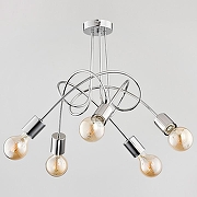 Люстра на штанге Adilux Tango Chrome 24465 цвет арматуры Хром