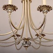 Люстра Abrasax Josephine 3007/8(creamgold) цвет арматуры Золото, Коричневый-6