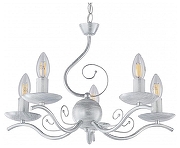 Люстра Arte Milano Amalfi-9934 339934/5 WT+SL цвет белый, серебро