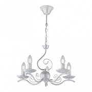 Люстра Arte Milano Amalfi-9934 339934/5 WT+SL цвет белый, серебро-2