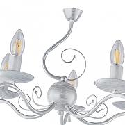 Люстра Arte Milano Amalfi-9934 339934/5 WT+SL цвет белый, серебро-4