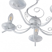 Люстра Arte Milano Amalfi-9934 339934/5 WT+SL цвет белый, серебро-7