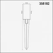 Ландшафтный светильник Novotech Nokta 358182 цвет арматуры Серый-4