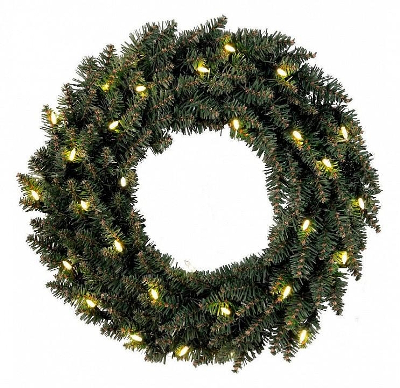 Венок хвойный Eglo Calgary 410939 цвет зеленый