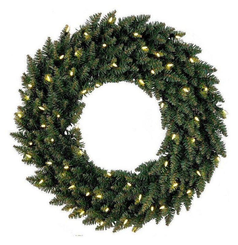 Венок хвойный Eglo Calgary 410941 цвет зеленый