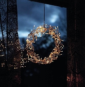 Венок световой Eglo Curly 411012 цвет серебристый-1