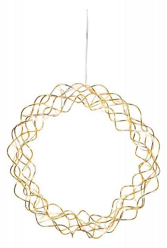 Венок световой Eglo Curly 411014 цвет латунный
