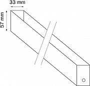 Трек накладной Lightstar Teta 505037 цвет арматуры Черный-1