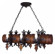 Люстра Velante 599 599-703-06 цвет дуб, черный-1