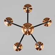 Люстра Eurosvet Lazzaro 60098/5 черный цвет черный-3