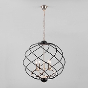 Люстра Eurosvet Sorrel 60105/5 черный цвет золото, черный-1