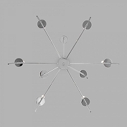 Люстра на штанге Eurosvet Anders 60142/9 хром цвет арматуры Хром-1