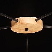 Люстра De City Акцент 4 680012905 цвет арматуры Коричневый, Черный-6