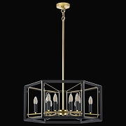 Люстра на штанге Lightstar Regolo 713327 цвет арматуры Золото, Черный-1