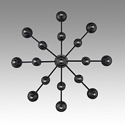 Люстра Lumion Nana 8106/8 цвет черный-2