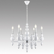 Люстра Lumion NANA 8260/6 цвет белый, хром-5
