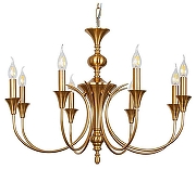 Люстра Artelamp Collinetta A4094LM-8PB цвет медь