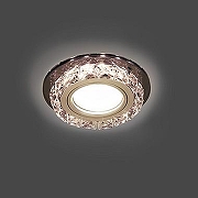 Встраиваемый светильник Gauss BL041 цвет черный