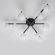 Люстра Citilux Glob CL209291 цвет плафона/подвески Белый, цвет арматуры Черный-3